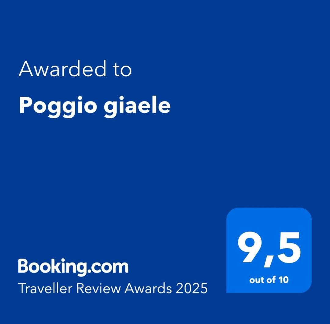 Poggio Giaele Apartman Mazzeo Kültér fotó